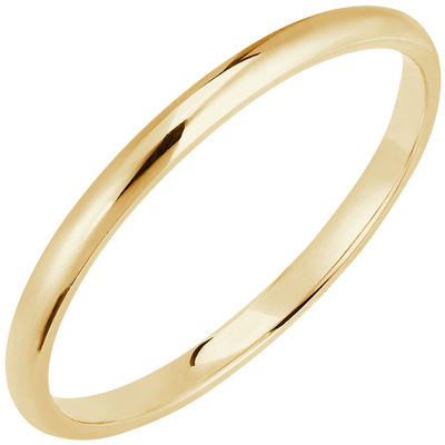 Alianza de oro amarillo 18k 2,00 mm