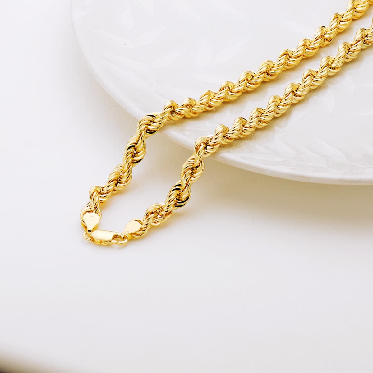 Cadena Oro 18k Cordón 60cm