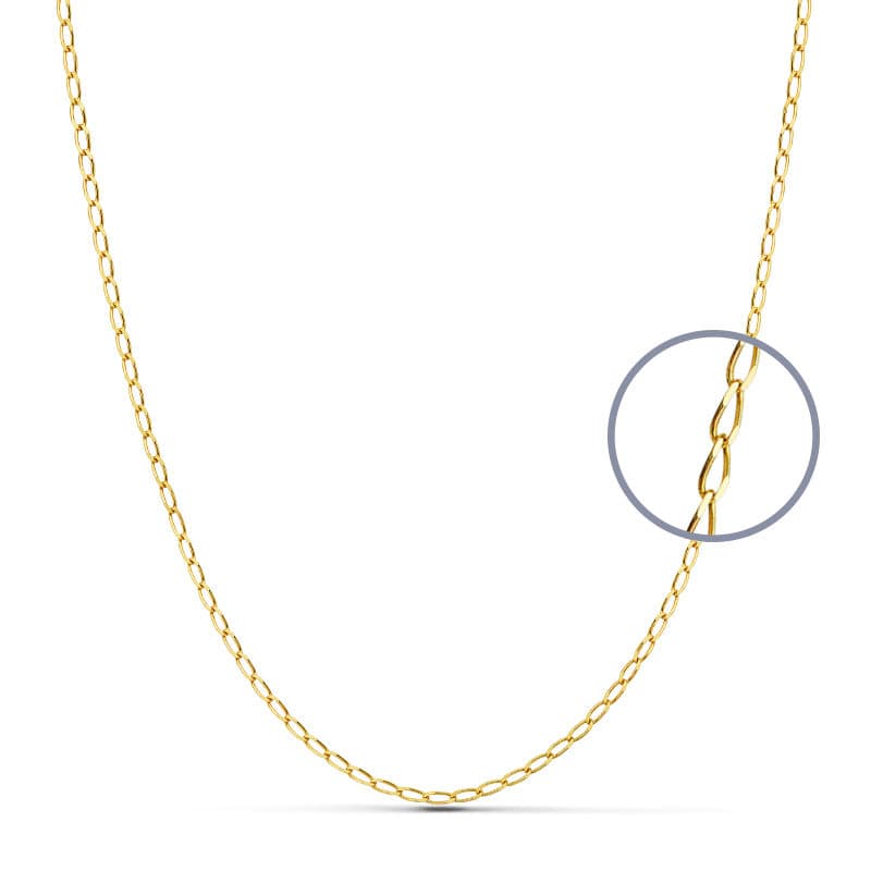 Cadena Oro 18k Bilbao 50cm