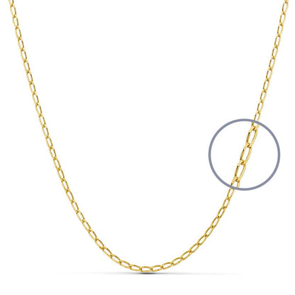 Cadena Oro 18k Bilbao 40cm