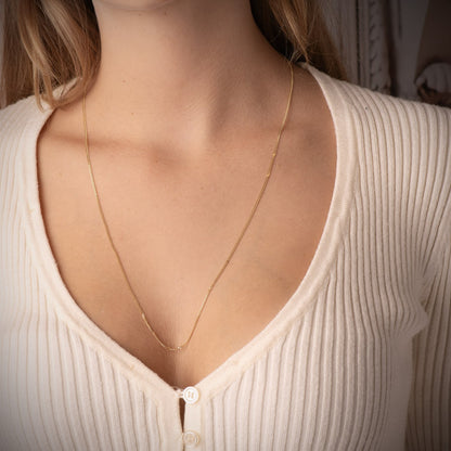 Cadena Oro 18k Barbada 60cm