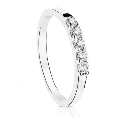 Alianza Oro Blanco 18k