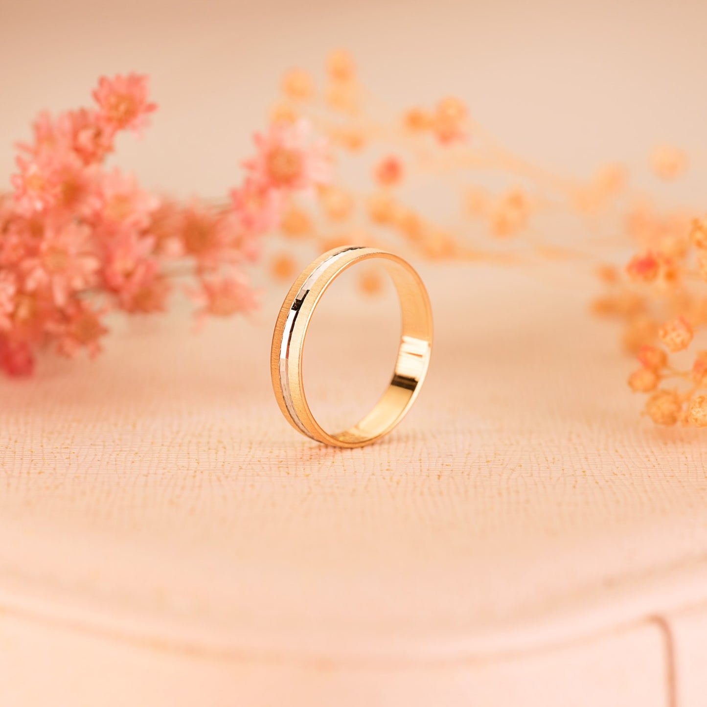 Alianza Bicolor Oro 18k
