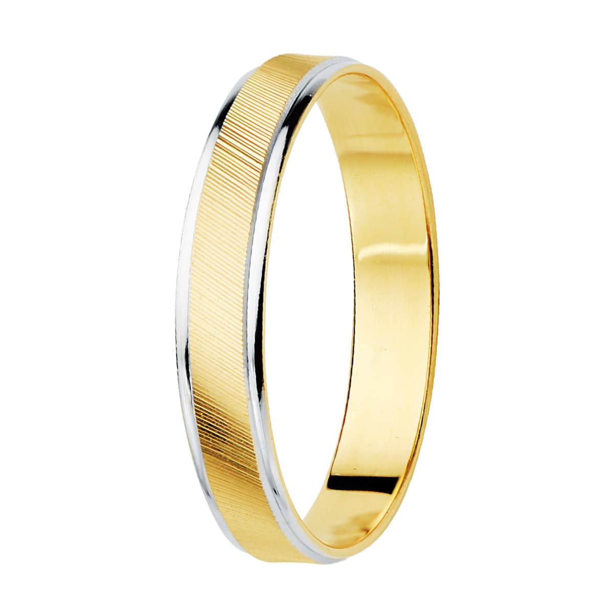 Alianza Bicolor Oro 18k