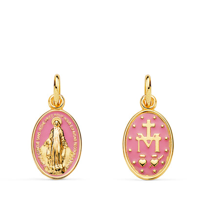 VIRGEN-MILAGROSA ESMALTE (PEQUEÑA)