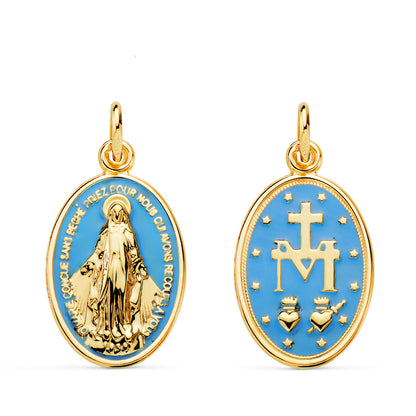 VIRGEN-MILAGROSA ESMALTADA