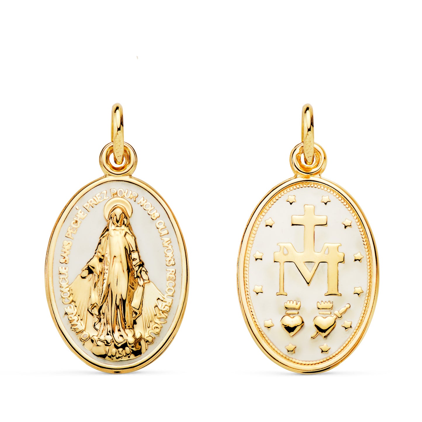 VIRGEN-MILAGROSA ESMALTADA