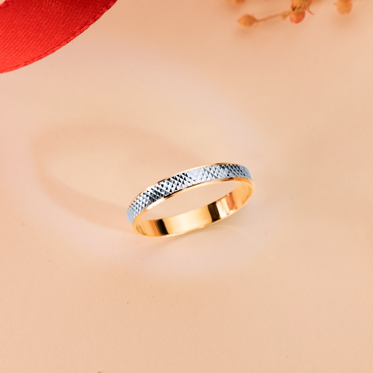 Alianza Bicolor Oro 18k