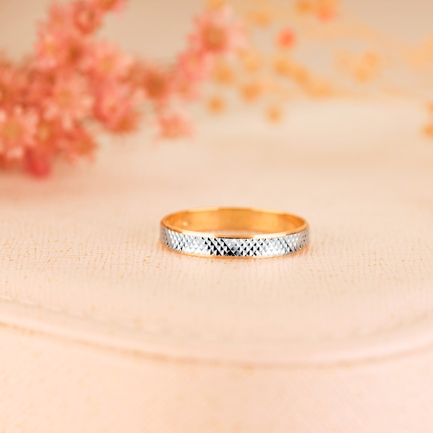 Alianza Bicolor Oro 18k