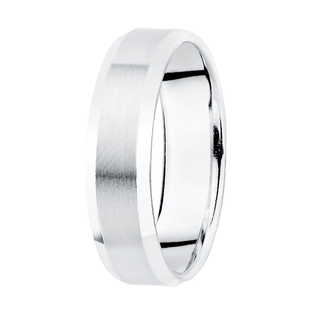 Alianza Oro Blanco 18k