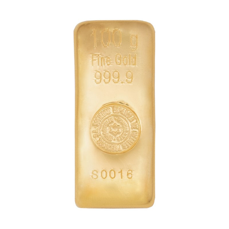 Lingote de Oro SEMPSA 100 g