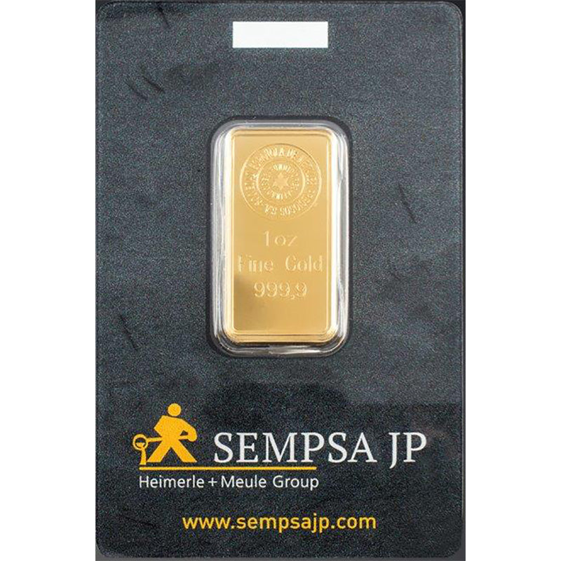 Lingote de Oro SEMPSA 1 oz