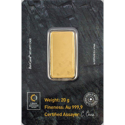 Lingote de Oro SEMPSA 20 g
