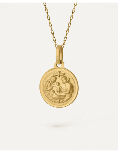 MEDALLA BAUTISMO (INCLUYE CADENA)