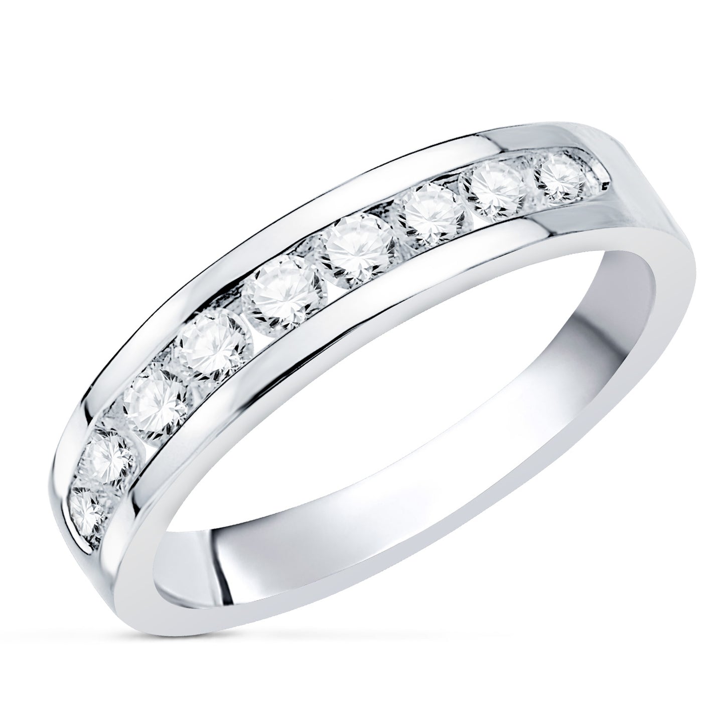 Alianza Oro Blanco 18k
