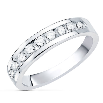 Alianza Oro Blanco 18k